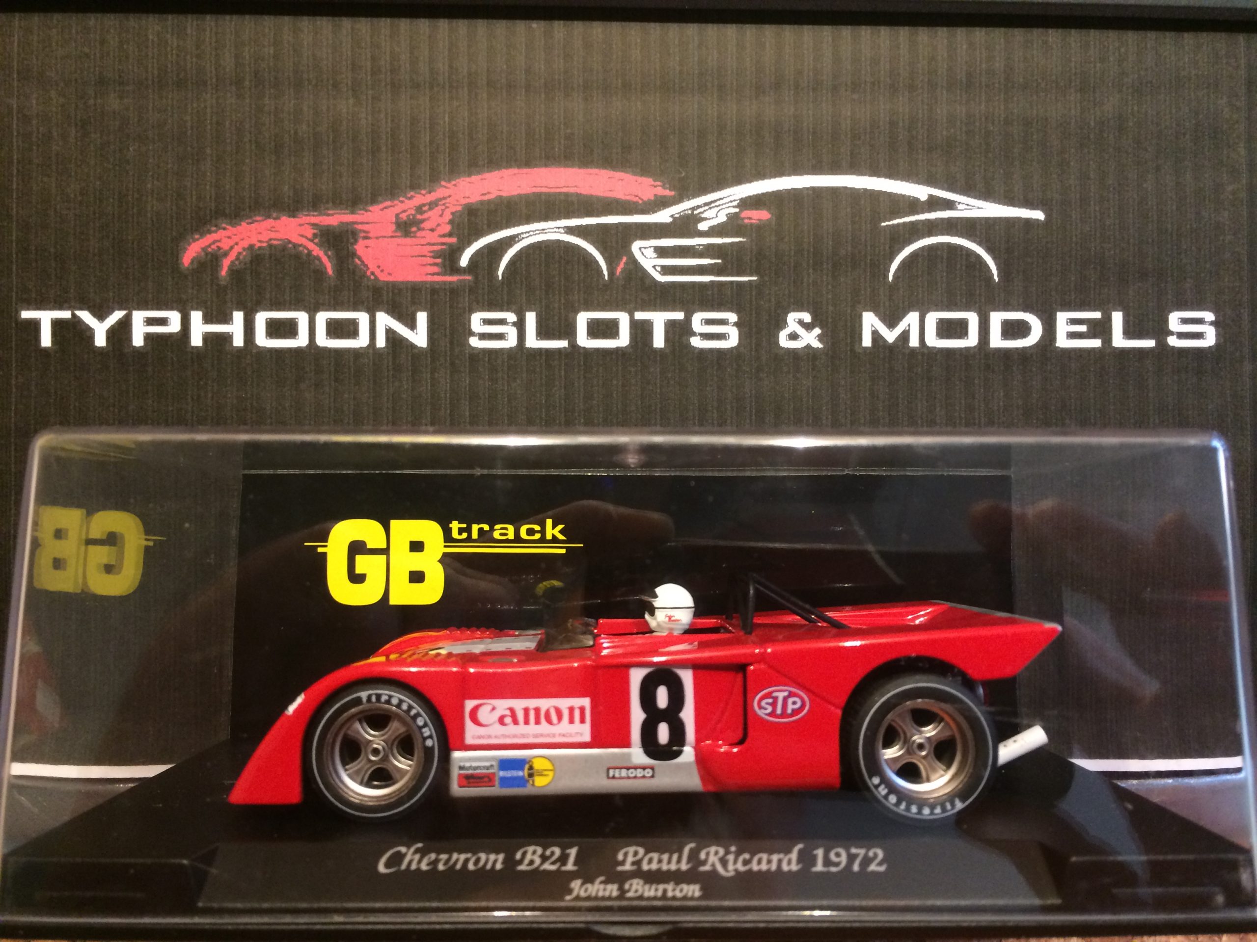 GB23 Chevron B21 Paul Ricard - GB Track (Fly) Slot Car GB23