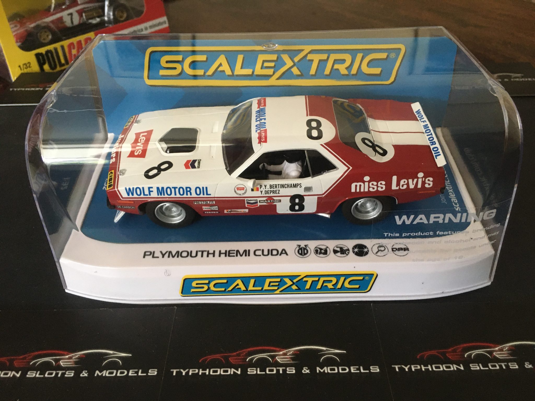 Scalextric C4247 Chrysler Hemicuda Spa 24h 1973 PFAFF Motorsports