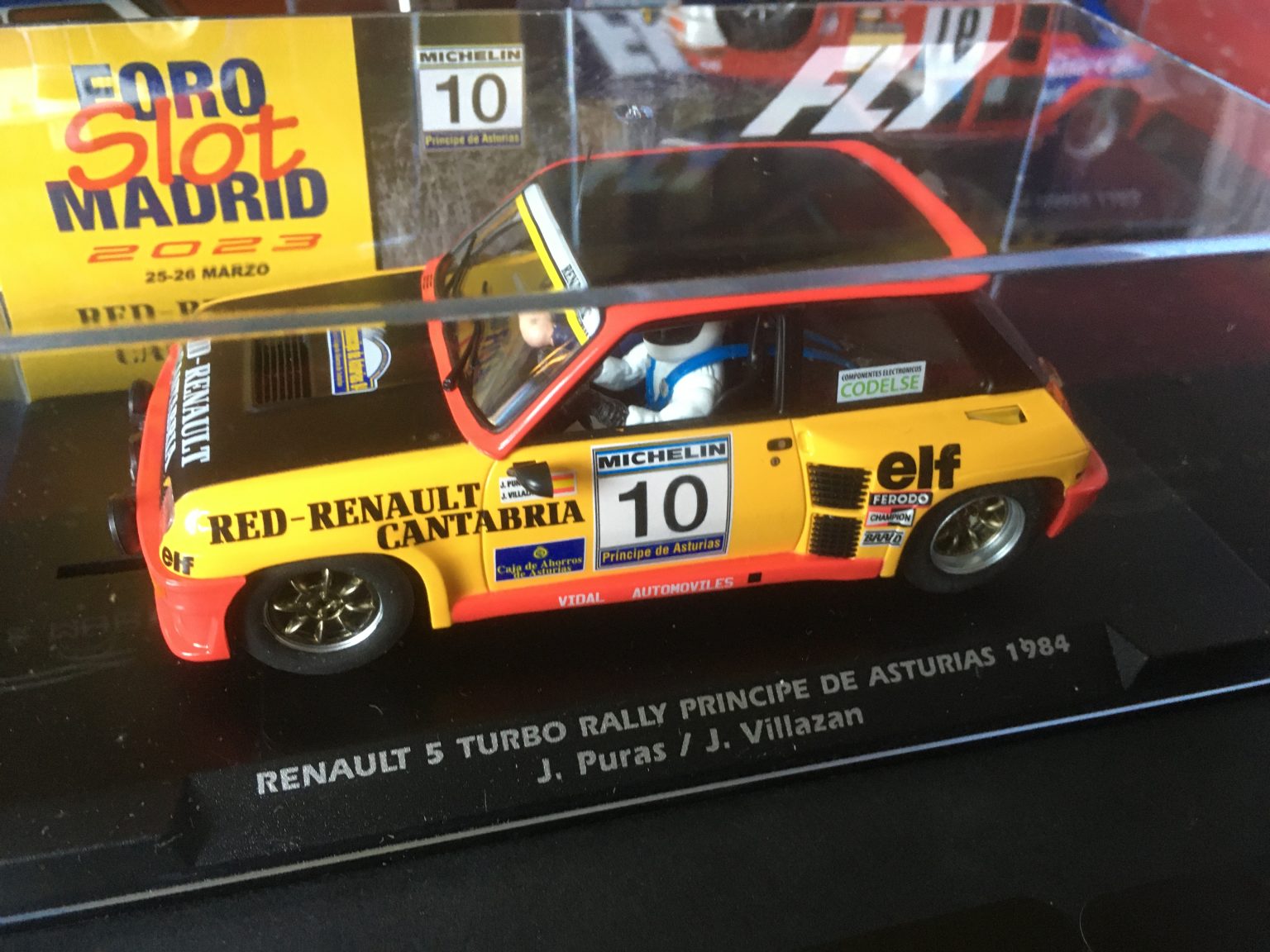 SCALEXTRIC Originale Auto Slot Scala 1:32 – Renault 5 Turbo 'Puras' Per Circuiti SCX - 3