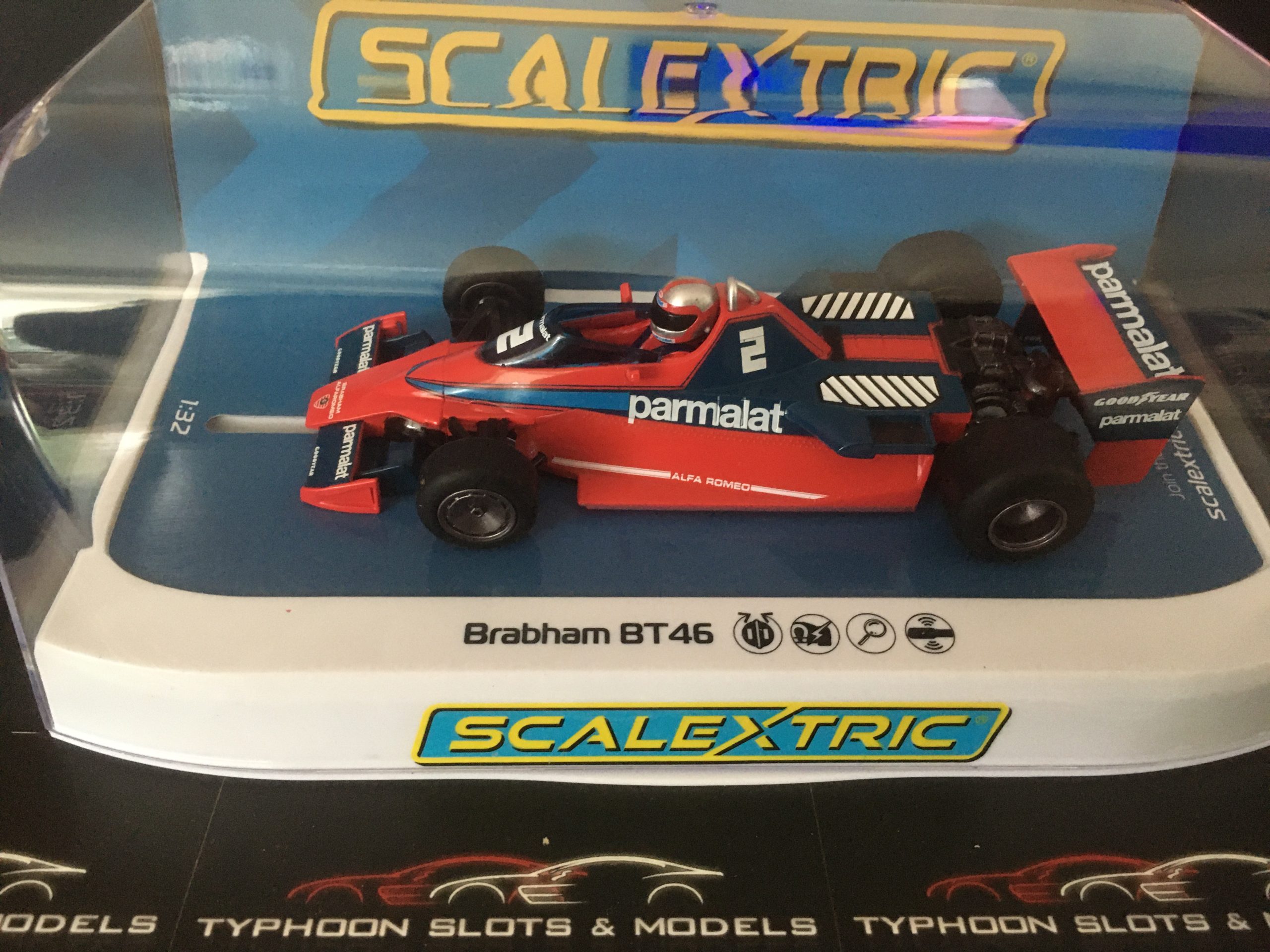 C4422 Scalextric Brabham BT46 - Italian GP 1978 - John Watson - Scalextric  Car C4422