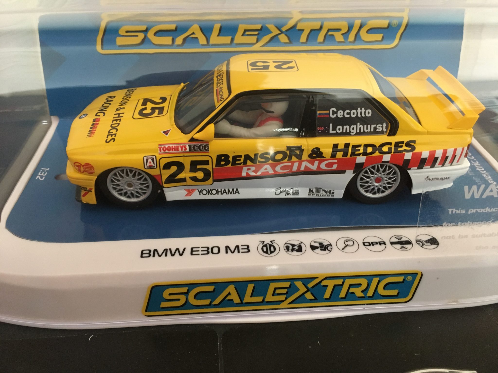 C4401 Scalextric BMW E30 M3 Bathurst 1000 1992 C4401 Scalextric