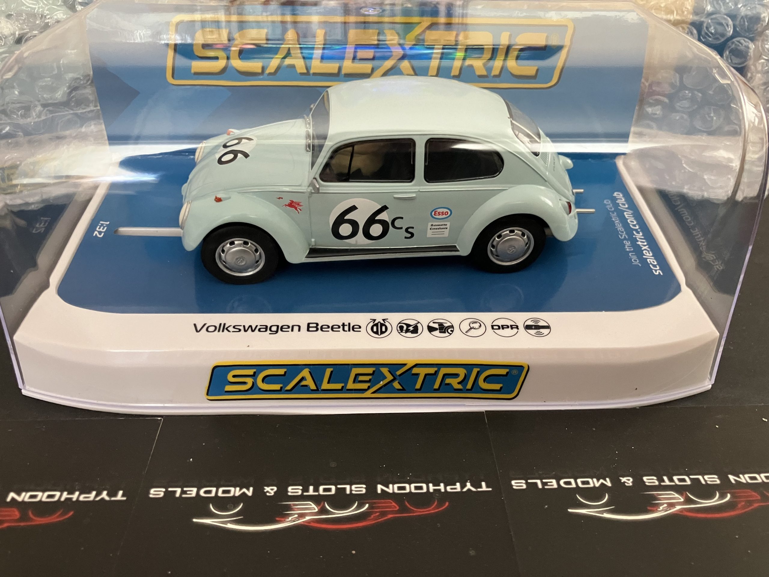 C4498 Scalextric Volkswagen Beetle 66 C4498 Scalextric Car C4498