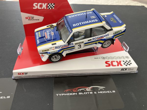 SCXU10549 SCX Fiat Abarth 131 Talavera 1982 – SCX Car – SCXU10549 – New & Boxed