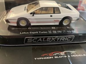 C4631 Scalextric James Bond Lotus Esprit Turbo White – For Your Eyes Only – Scalextric Car C4631