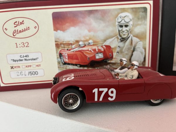 Slot Classic CJ-43 – Spyder Nuvolari –  New & Boxed