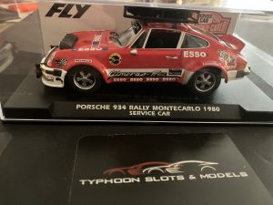 A2111 Fly Porsche 934 – Rally Monte Carlo 1980 Service Car – Fly Slot Car A2111